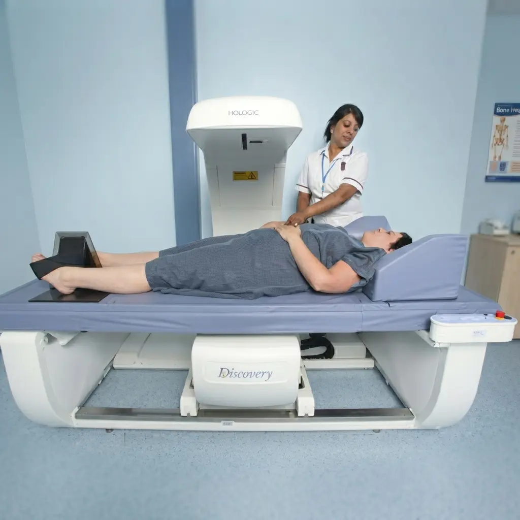 DXA Bone Density Scan at Karolinska University Hospital
